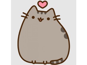 Pusheen with heart above his head